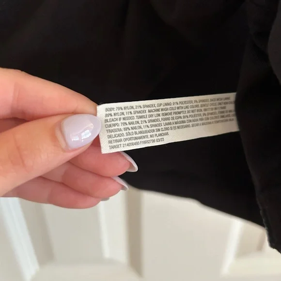 All in Motion Black and Cream Bra Set - Picture 11 of 11